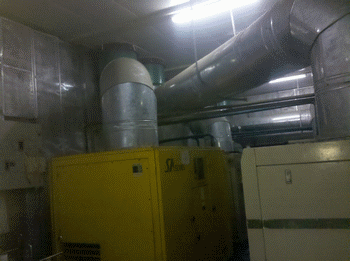 华鹭自动控制有限公司隔声屏及空压机噪声治理